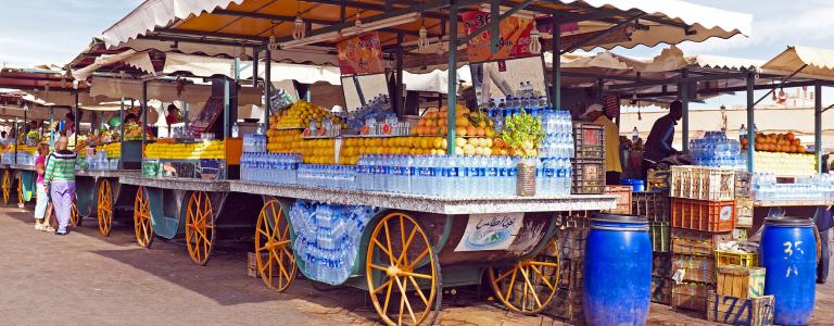 food market in africa