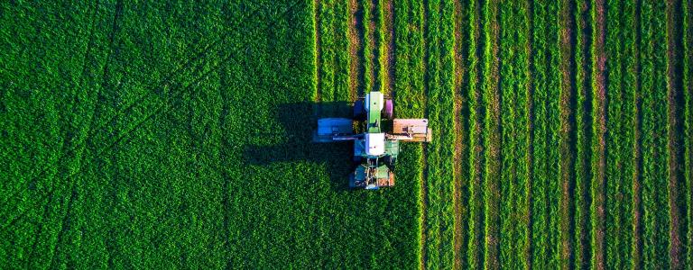 Agricultural machinery on the Canadian Prairies