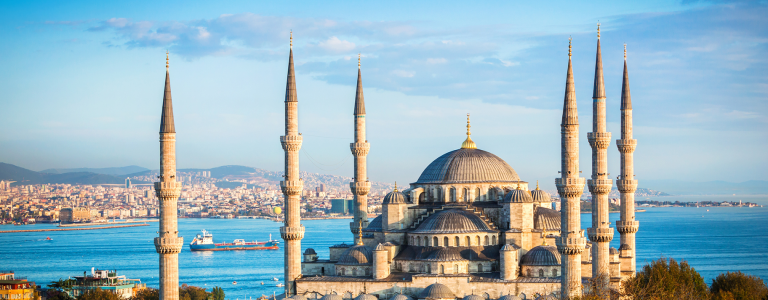 Blue mosque in Istanbul, Turkey