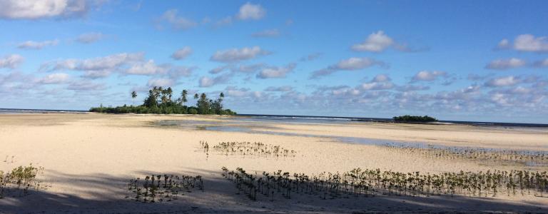 Beach in Kiribati