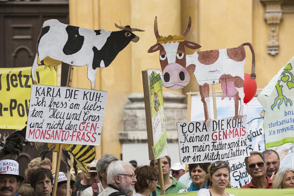 GMO protest