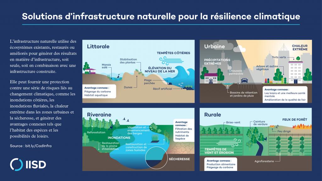 Solutions d'infrastructure naturelle