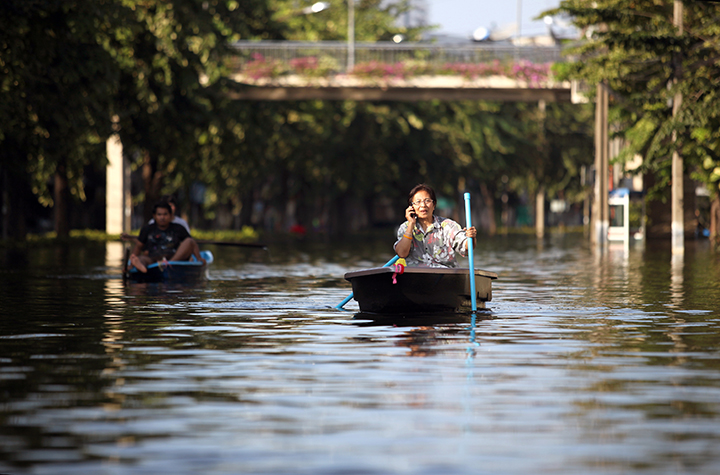 Climate change and women